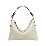 Genuine Leather Women’s Crossbody Bag – Soft Cowhide Dumpling Shape Shoulder Bag for Daily Use