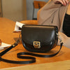 Vegetable Tanned Top Layer Cowhide Shoulder Bag for Women – Genuine Leather Half Moon Crossbody
