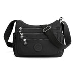 Nylon Crossbody Cloth Bag for Women – Large Capacity Multi-Compartment Lightweight Shoulder Bag