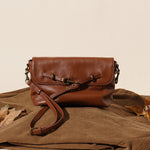 Leather Solid Color Large Capacity Shoulder Crossbody Bag – Genuine Cowhide Soft Everyday Tote