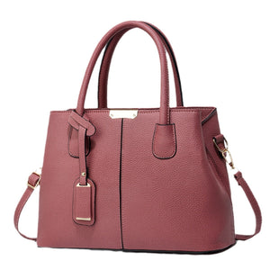 Women PU Leather Handbag – Large Capacity Tote Shoulder Bag, Fashion Square Crossbody Purse for Daily Use