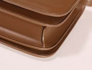 Women’s Retro Leather Shoulder Messenger Bag – Classic Crossbody Handbag for Daily Use, Vintage PVC Tote