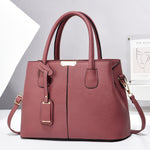 Women PU Leather Handbag – Large Capacity Tote Shoulder Bag, Fashion Square Crossbody Purse for Daily Use