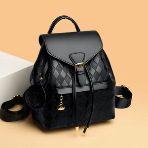Women’s Leather Backpack – Casual Multifunction PU Shoulder Bag, Fashion Travel and School Backpack for Daily Use