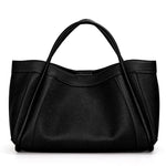 Women’s Fashion Simple Genuine Leather Crossbody Bag – Classic First Layer Cowhide Shoulder Handbag