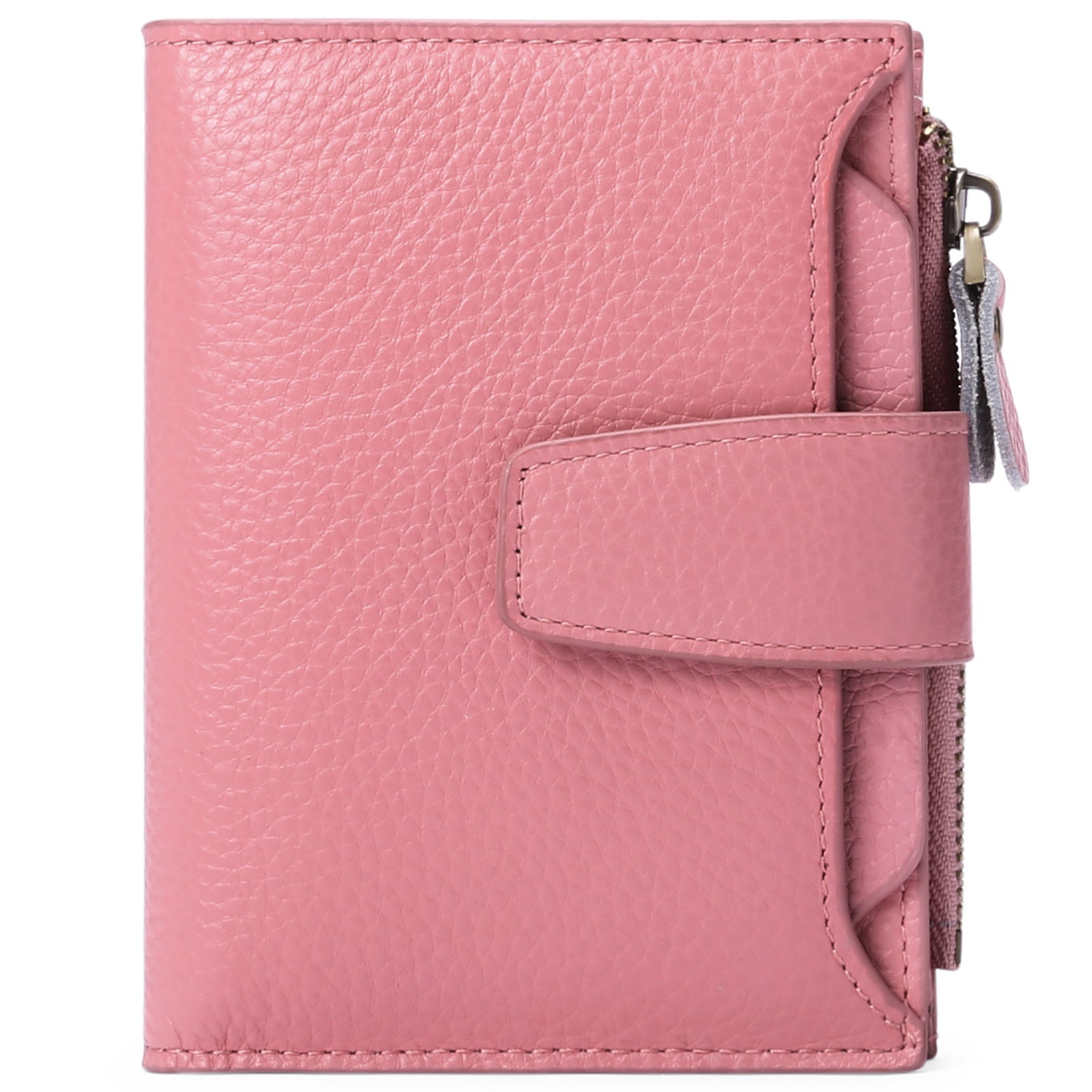 New Casual Soft Leather Ladies Wallet - Anti-Theft RFID Microfiber Retro Style