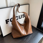 Women’s 2PCS PU Leather Composite Bag – Fashion Shoulder Tote with Clutch, Large Capacity Casual Hobo Handbag
