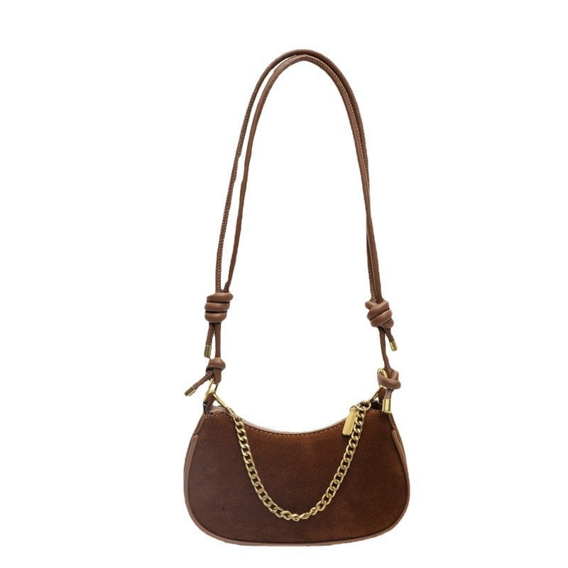 Minority Simple Frosted Small Square Crossbody Shoulder Bag for Women – PU Leather, Soft & Stylish