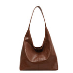 Women’s 2PCS PU Leather Composite Bag – Fashion Shoulder Tote with Clutch, Large Capacity Casual Hobo Handbag