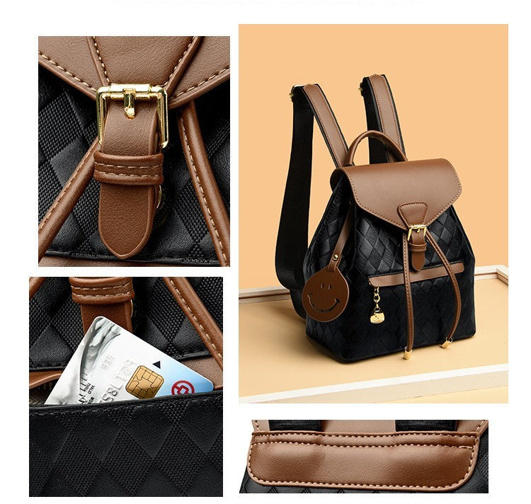 Women’s Leather Backpack – Casual Multifunction PU Shoulder Bag, Fashion Travel and School Backpack for Daily Use