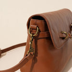 Leather Solid Color Large Capacity Shoulder Crossbody Bag – Genuine Cowhide Soft Everyday Tote