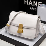 Women’s Retro Leather Shoulder Messenger Bag – Classic Crossbody Handbag for Daily Use, Vintage PVC Tote