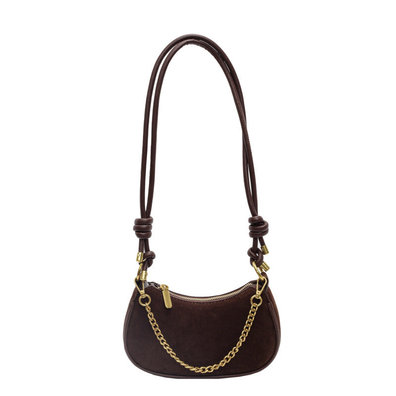 Minority Simple Frosted Small Square Crossbody Shoulder Bag for Women – PU Leather, Soft & Stylish