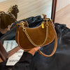 Minority Simple Frosted Small Square Crossbody Shoulder Bag for Women – PU Leather, Soft & Stylish