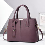 Women PU Leather Handbag – Large Capacity Tote Shoulder Bag, Fashion Square Crossbody Purse for Daily Use