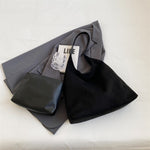Women’s One-Shoulder Underarm Bag – Large Capacity Suede Tote, Simple Solid Color Casual Commuter Handbag