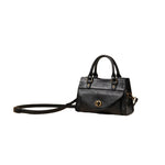 First Layer Leather Women’s Shoulder Crossbody Bag – Genuine Cowhide All-match Solid Color Casual Tote