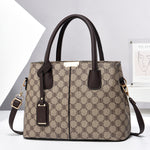 Women PU Leather Handbag – Large Capacity Tote Shoulder Bag, Fashion Square Crossbody Purse for Daily Use