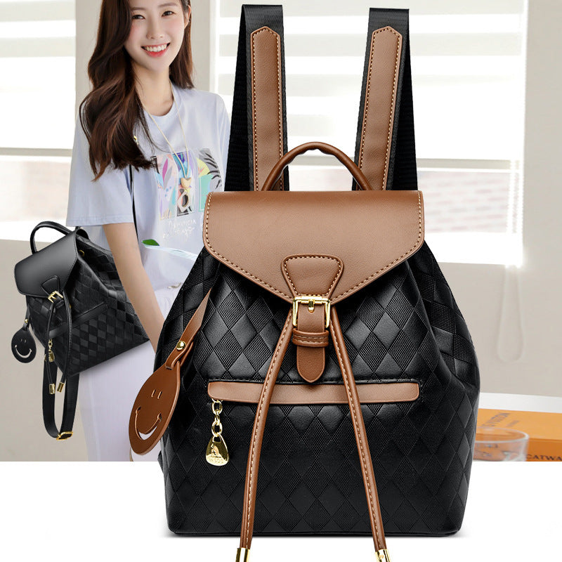 Women’s Leather Backpack – Casual Multifunction PU Shoulder Bag, Fashion Travel and School Backpack for Daily Use