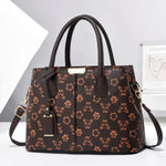 Women PU Leather Handbag – Large Capacity Tote Shoulder Bag, Fashion Square Crossbody Purse for Daily Use