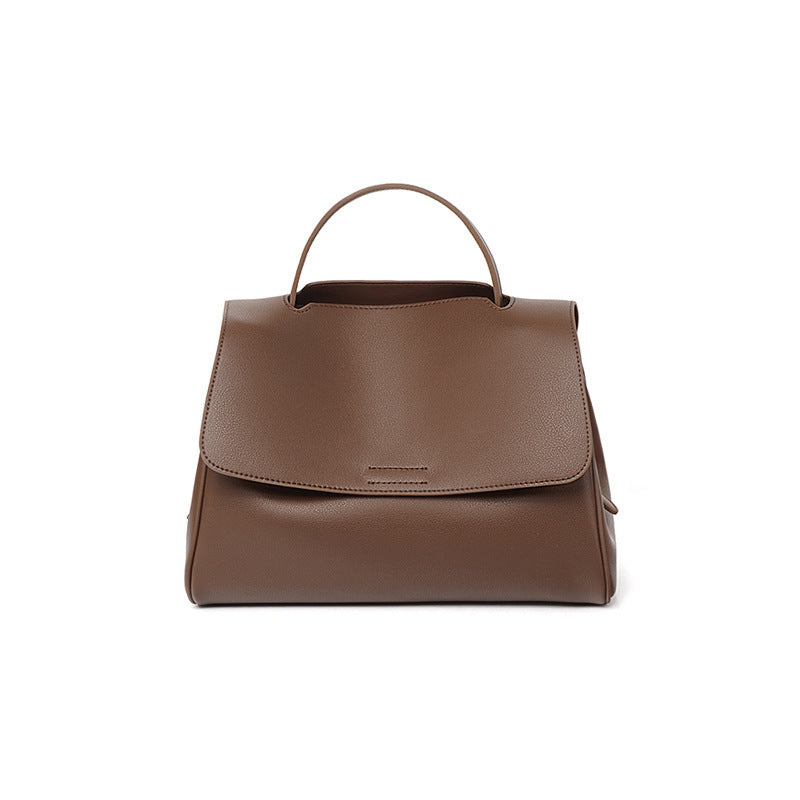 Women’s Genuine Cattlehide Leather Crossbody Shoulder Bag – High Quality Two-Layer Cowhide Tote Handbag