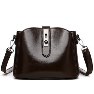 Retro Fashionable Women’s Bag – High Sense Niche PU Leather Shoulder Crossbody Bag for Daily Use