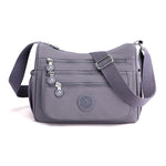 Nylon Crossbody Cloth Bag for Women – Large Capacity Multi-Compartment Lightweight Shoulder Bag