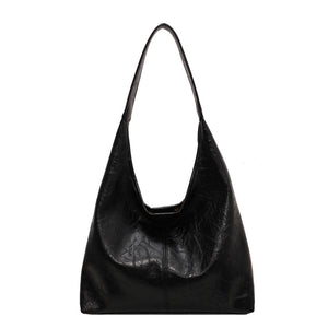 Women’s 2PCS PU Leather Composite Bag – Fashion Shoulder Tote with Clutch, Large Capacity Casual Hobo Handbag
