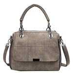 Matte PU Leather Women’s Shoulder Bag – Large Capacity Boston Tote Handbag for Travel, Work & Daily Use