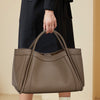 Women’s Fashion Simple Genuine Leather Crossbody Bag – Classic First Layer Cowhide Shoulder Handbag