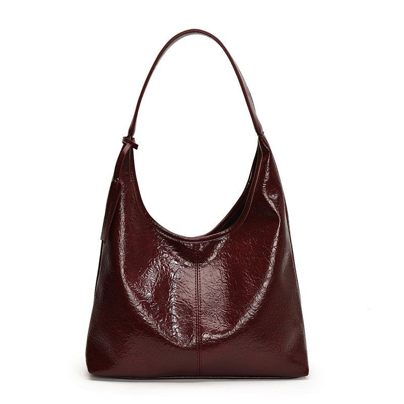 Women’s 2PCS PU Leather Composite Bag – Fashion Shoulder Tote with Clutch, Large Capacity Casual Hobo Handbag