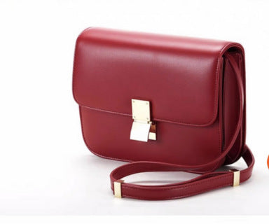 Women’s Retro Leather Shoulder Messenger Bag – Classic Crossbody Handbag for Daily Use, Vintage PVC Tote