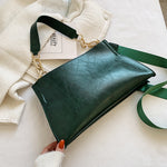 Retro Fashion Trend Large Capacity Crossbody Bag for Women – Casual PU Leather Shoulder Tote