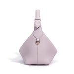 Genuine Leather Women’s Crossbody Bag – Soft Cowhide Dumpling Shape Shoulder Bag for Daily Use