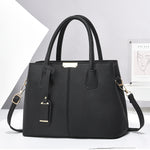 Women PU Leather Handbag – Large Capacity Tote Shoulder Bag, Fashion Square Crossbody Purse for Daily Use