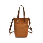 Women's Retro Leopard Print Crossbody Bag – Autumn Winter Suede Shoulder Phone Bag, Stylish PU Handbag