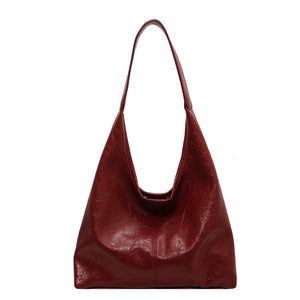 Women’s 2PCS PU Leather Composite Bag – Fashion Shoulder Tote with Clutch, Large Capacity Casual Hobo Handbag
