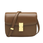 Women’s Retro Leather Shoulder Messenger Bag – Classic Crossbody Handbag for Daily Use, Vintage PVC Tote