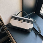 Fashion Small Square Bag for Women – Retro Canvas Shoulder Bag, Portable Casual Handbag for Daily Use