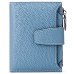 New Casual Soft Leather Ladies Wallet - Anti-Theft RFID Microfiber Retro Style