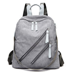 Simple Street Trendy Women’s Backpack – Large Capacity Corduroy Casual Bag for Daily, School & Travel Use