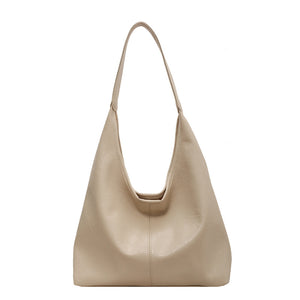 Women’s 2PCS PU Leather Composite Bag – Fashion Shoulder Tote with Clutch, Large Capacity Casual Hobo Handbag