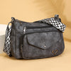 Flip Simple Large Capacity Shoulder Messenger Bag for Women – PU Leather Crossbody Tote